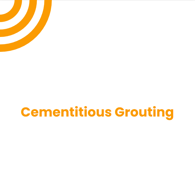 Cementitious Grouting